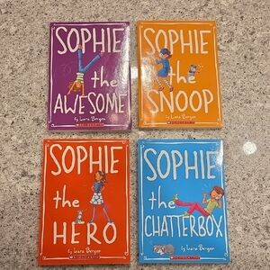 Laura Bergen Sophie Book Set. 4 Books For 1 Price. Never Used